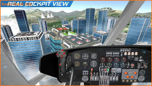 Helicopter Flight Pilot Simulator screenshot