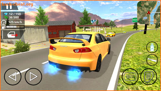 Helicopter Flying Simulator: Car Driving screenshot