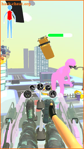 Helicopter Hit: Giant Attack! screenshot