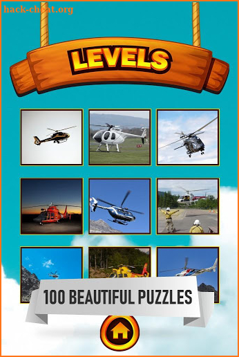 Helicopter Jigsaw Puzzle screenshot