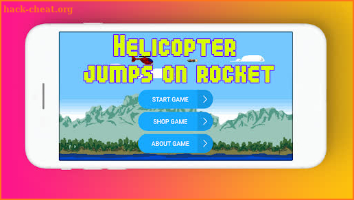 Helicopter Jumps on Rocket screenshot