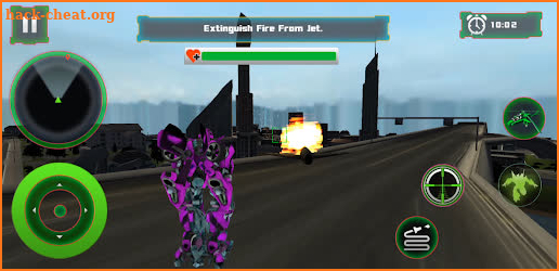 Helicopter Robot Transform screenshot