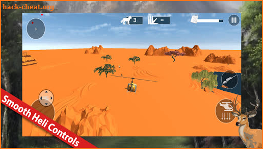 Helicopter Shooting Simulation: Sniper Hunting 3D screenshot