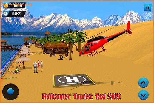 Helicopter Taxi Tourist Transport screenshot