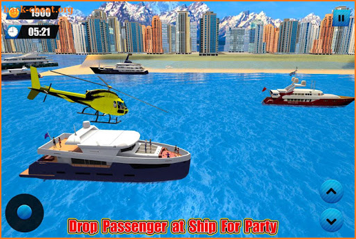 Helicopter Taxi Tourist Transport screenshot