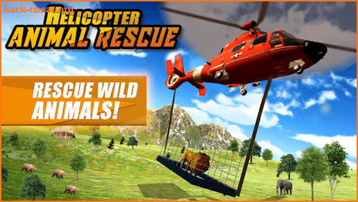 Helicopter Wild Animal Rescue screenshot