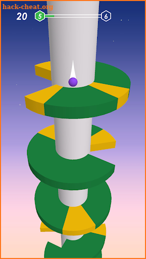 Helix & Spiral: Jumping down the tower screenshot