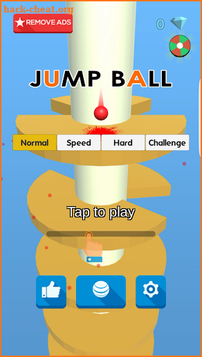 Helix Ball Jump 2 - Ball Drop screenshot