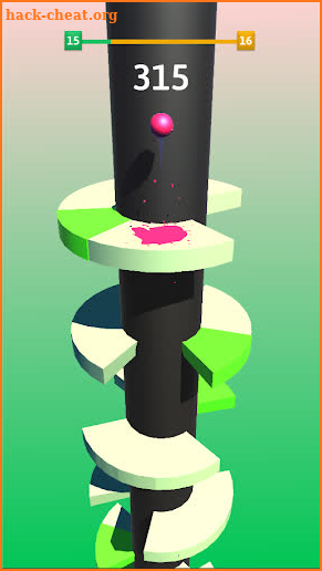 Helix Free Brawl - High Tower Jumpy Ball Drop Game screenshot