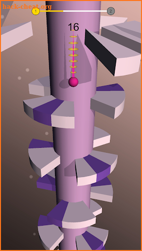 Helix Jump Breakdown Spiral Tower Game screenshot