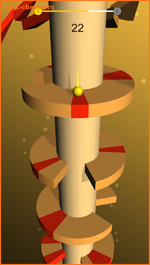 Helix Jump Breakdown Spiral Tower Game screenshot
