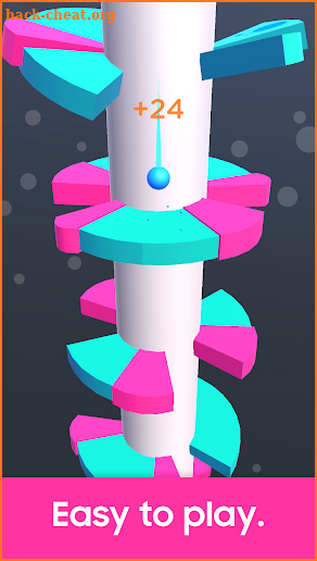 Helix Jump: Spiral Tile Drop Game screenshot