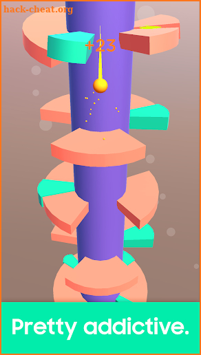 Helix Jump: Spiral Tile Drop Game screenshot