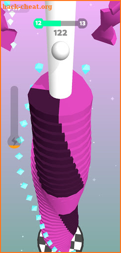 Helix Stack Fall 3D : Relaxing Tower Blaster screenshot