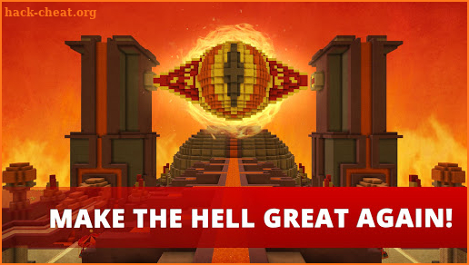 Hell Craft:🔥 My Big Crafting & Building Games 3D screenshot