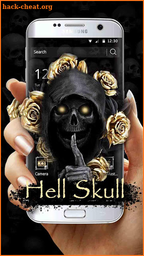 Hell Skull Theme screenshot