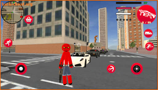 Hellboy Stickman Rope Hero Strange Gangster Vegas screenshot