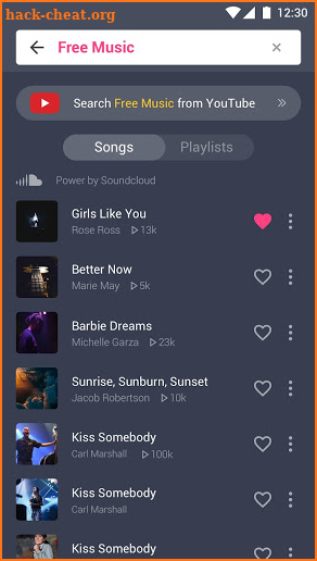 Hello Free Music screenshot