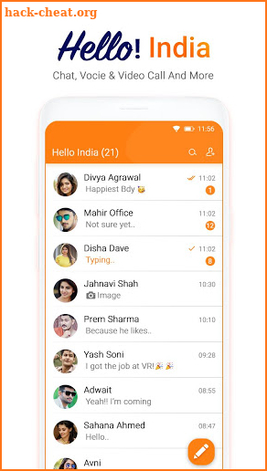 Hello India – Messanger screenshot