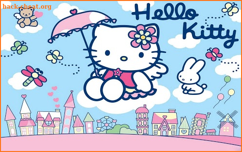 hello kitty art Wallpaper screenshot