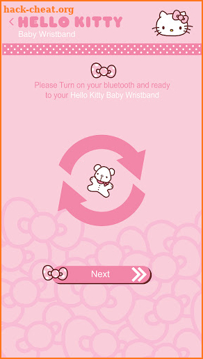 Hello Kitty Baby Wristband screenshot