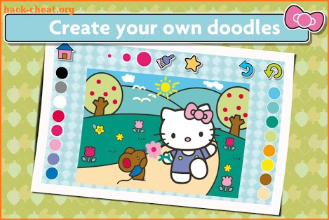 Hello Kitty Coloring Book - Cute Drawing Game screenshot