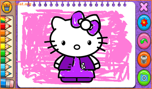 Hello Kitty Drawing Book screenshot