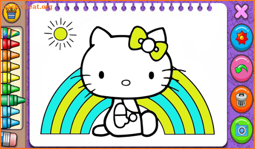 Hello Kitty Drawing Book screenshot
