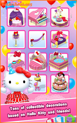 Hello Kitty Jewel Town Match 3 screenshot