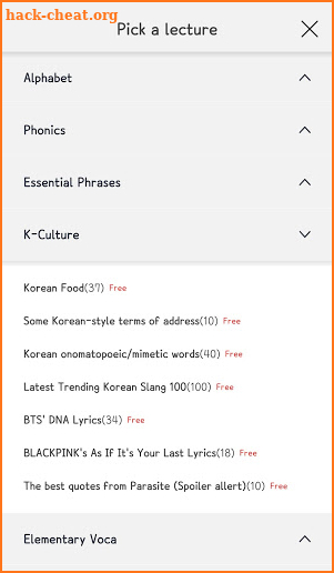 HELLO KOREAN – Learning Korean with chatbot, K-POP screenshot