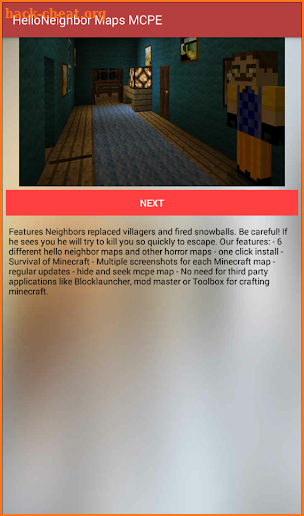 Hello Neighbor Maps MCPE screenshot