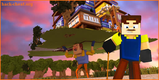 Hello Neighbor Mods for Minecraft screenshot
