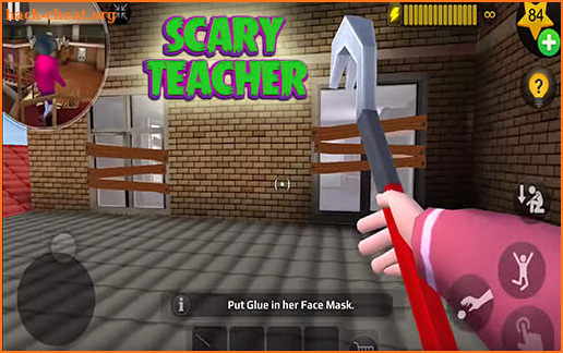 Hello Scary Teacher 3D Neighbor Alpha Zombie Trick screenshot