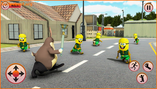 Hello Sponge Neighbor Escape screenshot