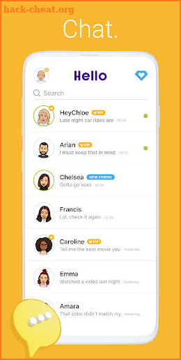 Hello - Talk, Chat & Meet screenshot