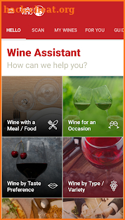 Hello Vino: Wine Assistant screenshot