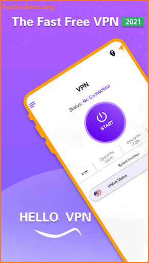 Hello VPN - Simple, Free Proxy screenshot