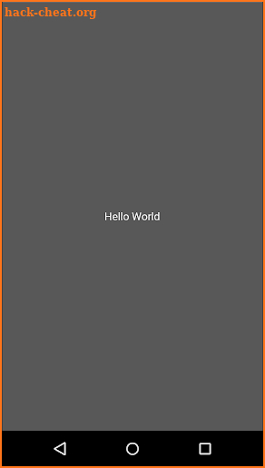 Hello World - Kivy screenshot