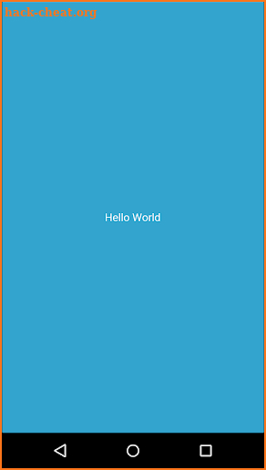 Hello World - Kivy screenshot