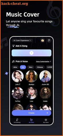 HelloVoice-AI music&CloneVoice screenshot