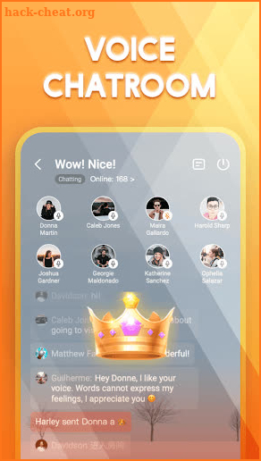Hellow - Make Friends & Voice Chat screenshot