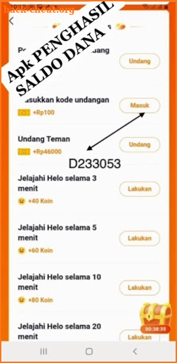 Helo Aplikasi Penghasil Uang Gratis 2021 screenshot