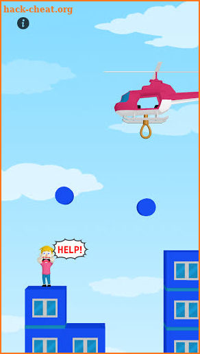 Help copter! - rescue puzzle screenshot