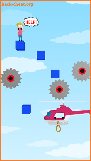 Help copter! - rescue puzzle screenshot