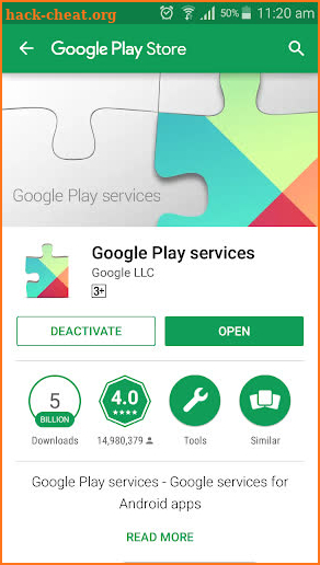 Help Play Store & Play Services Error-Check Update screenshot