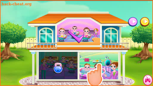 Helping care for children-girl game screenshot