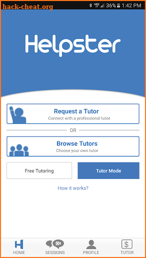 Helpster  Live Homework tutor screenshot