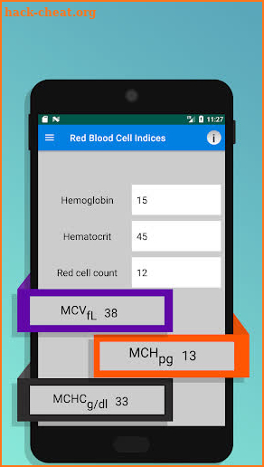 Hematology Calculators screenshot