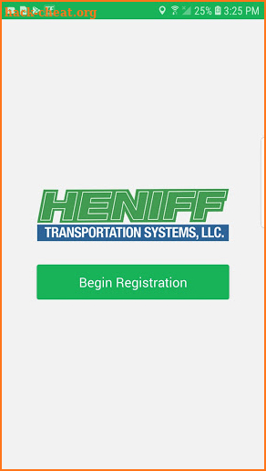 Heniff Driver App screenshot