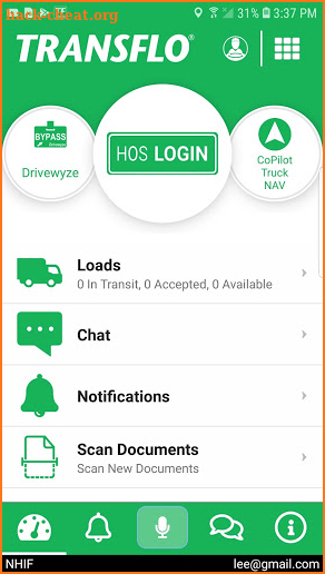 Heniff Driver App screenshot
